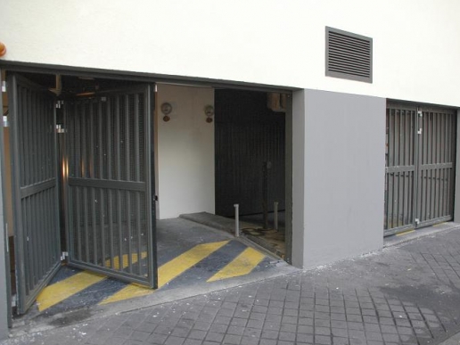 Porte accordéon pour parking collectif ACCES SYSTEM